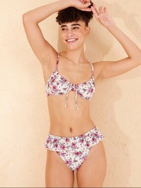Wild Fable Peplum Bikini Set NWT Size M